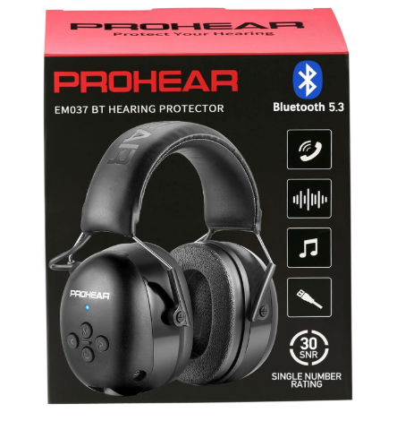 PROHEAR 037 Bluetooth Hearing Protection Headphones: In Depth User Review