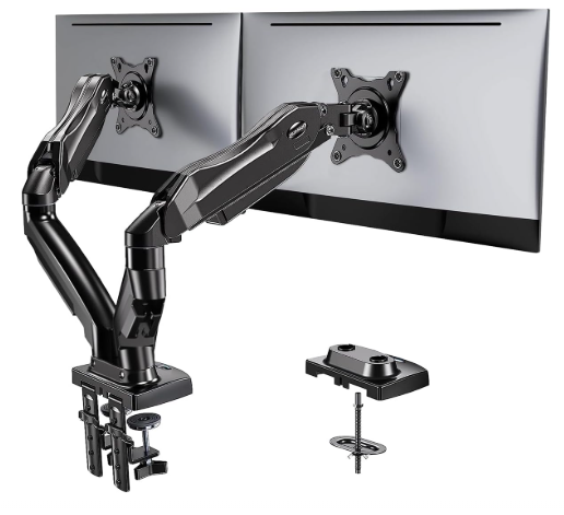 HUANUO Dual Monitor Stand Adjustable Desk: In Depth User Review