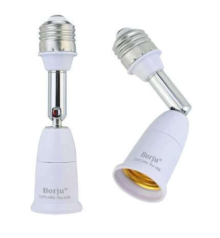 Borju Light Socket Extender (2-Pack): In Depth User Review