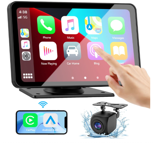 7″ HD Portable Car Stereo with Wireless Apple CarPlay & Android Auto: In Depth User Review