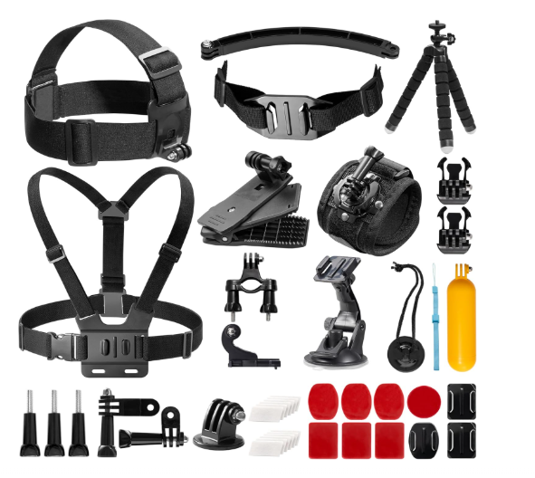 AKASO Outdoor Sports Action Camera Accessories Kit: In Depth User Review