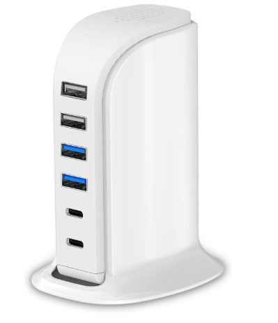 Upoy USB Charger 45W Multi-Device Charging Hub: In Depth User Review