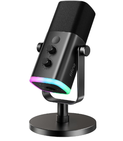 Microphone for Podcasting-FIFINE AmpliGame AM8: In Depth User Review