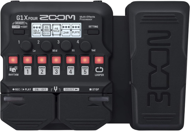 Zoom G1X FOUR Multi-Effects Processor: In Depth User Review