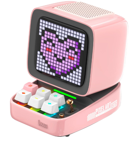 Divoom Ditoo Retro Pixel Art Bluetooth Speaker with 16X16 LED Display